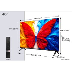TCL S5L Series 40S5L 40" 1080p Smart TV – Ultimate Entertainment Experience with Stunning Clarity!